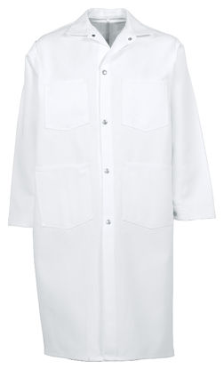 Picture of Extra-Heavy Twill Snap-Front Butcher Coat (with pockets)