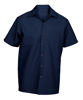 Picture of Pocketless Wrinkle-Resistant Cotton Work Shirt (Short Sleeve-No Buttons)