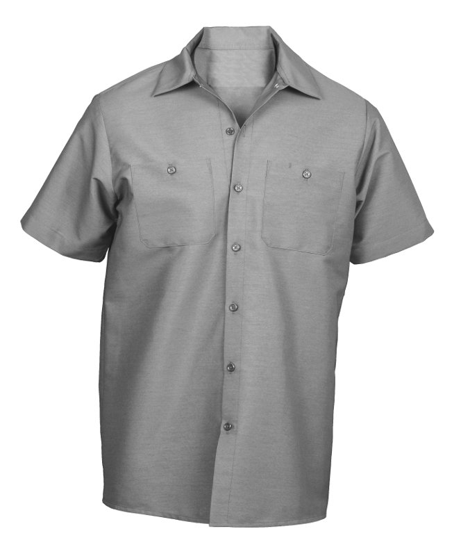Cotton Short Sleeved Work Shirts for Men | Buy Quality Uniforms at ...