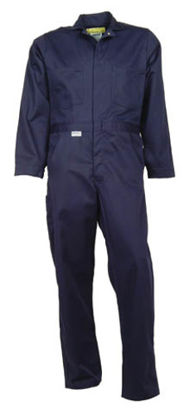 NuGard™ Navy Blue/CharcoalGray/Red-Burgundy Coverall-NEW! 
