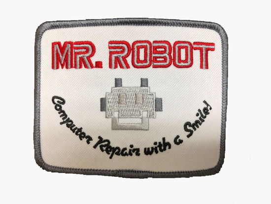 Picture of Mr. Robot Patch (unattached)-FREE SHIPPING-IRREGULAR