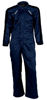 Picture of Chrysler-Style/Paint Room Coverall-Navy Blue - leg venting on outseam and inseam, and sleeves, elasticized leg cuff and wristlet