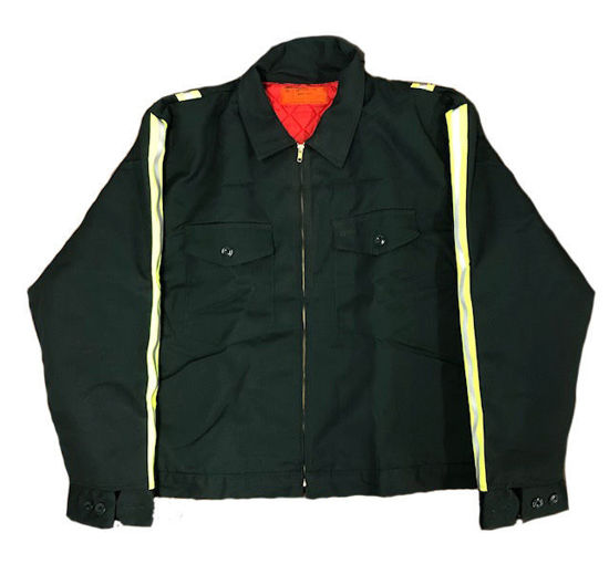 Picture of Eisenhower Patch Pocket Jacket with Reflective Tape (Discontinued Color-Spruce Green-1st Quality)-2XL Long/Tall